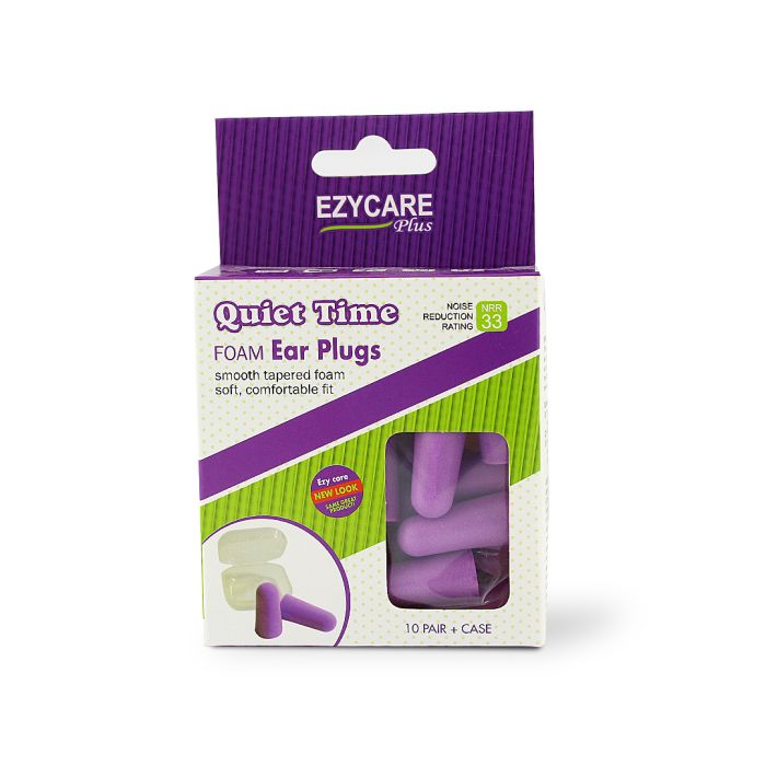 Ezycare Quiet Time Foam Ear Plugs For Noise Reduction 10800