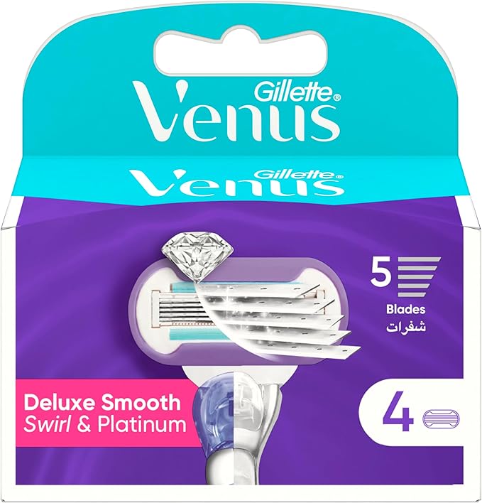 Venus Swirl Razor Cartridges 4's