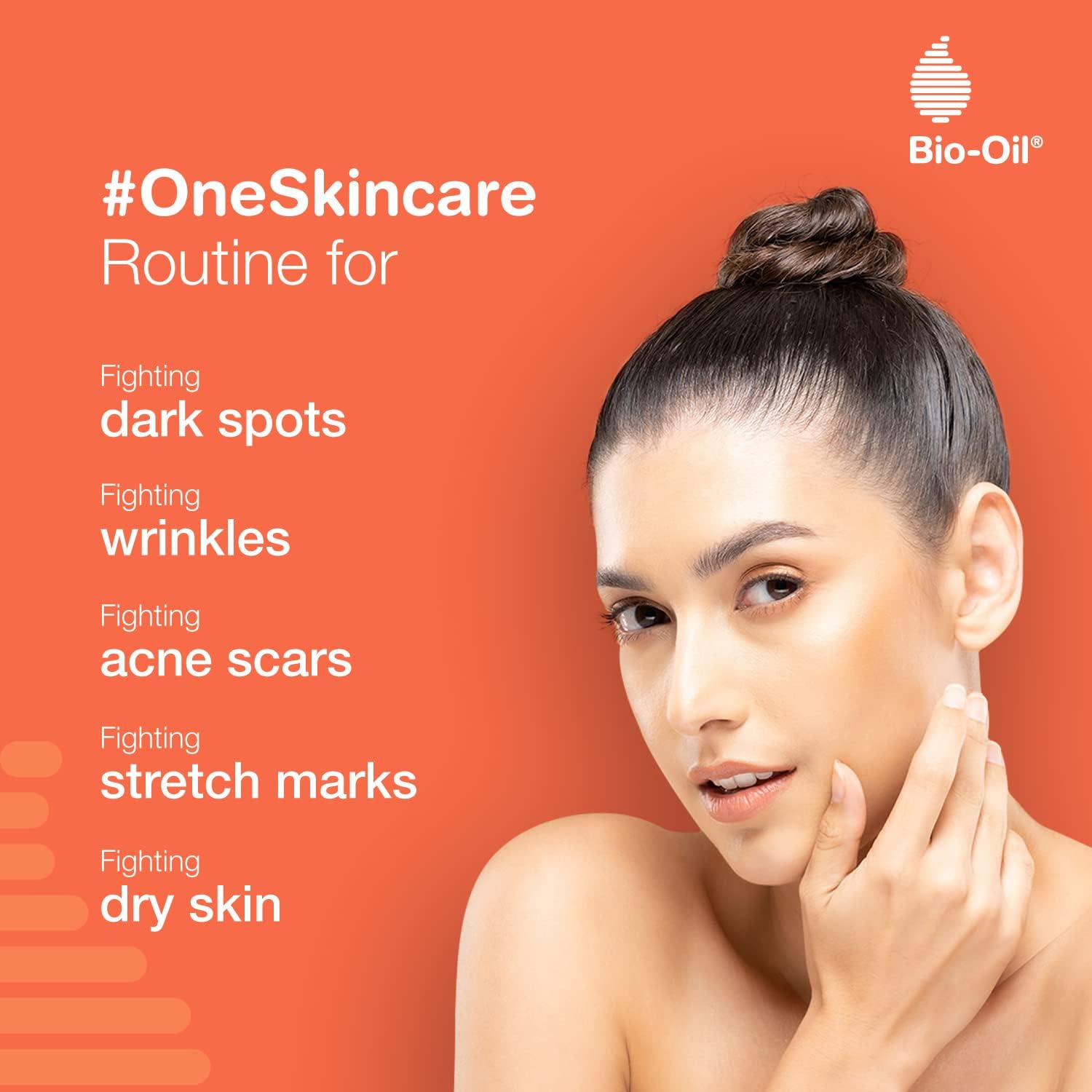 Bio-oil Skincare Oil For Scars, Stretch Marks & Uneven Skin Tone 60ml