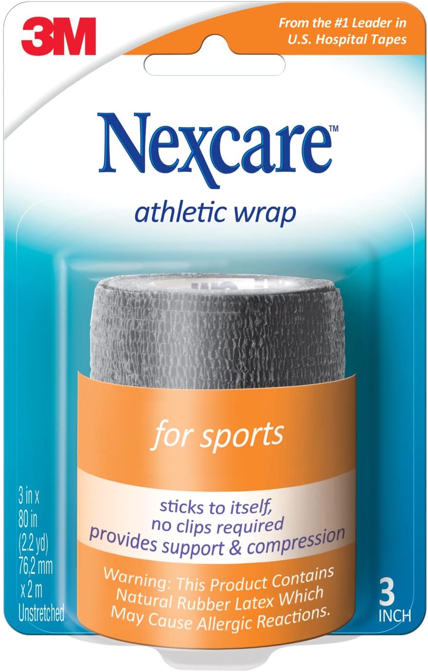 Nexcare No Hurt Wrap 3 Inch (black)
