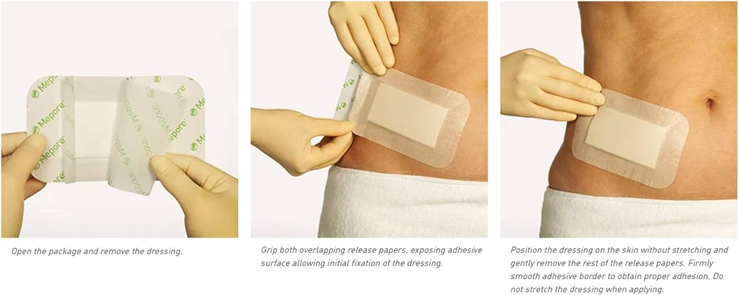 Mepore Pro Wound Dressing 6x7cm - 60 Pack