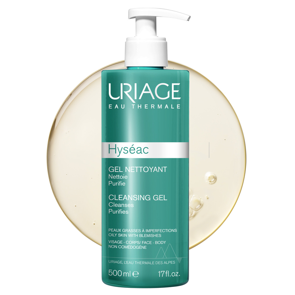 Uriage Hyséac Anti-blemish Cleansing Gel For Oily Skin 500ml