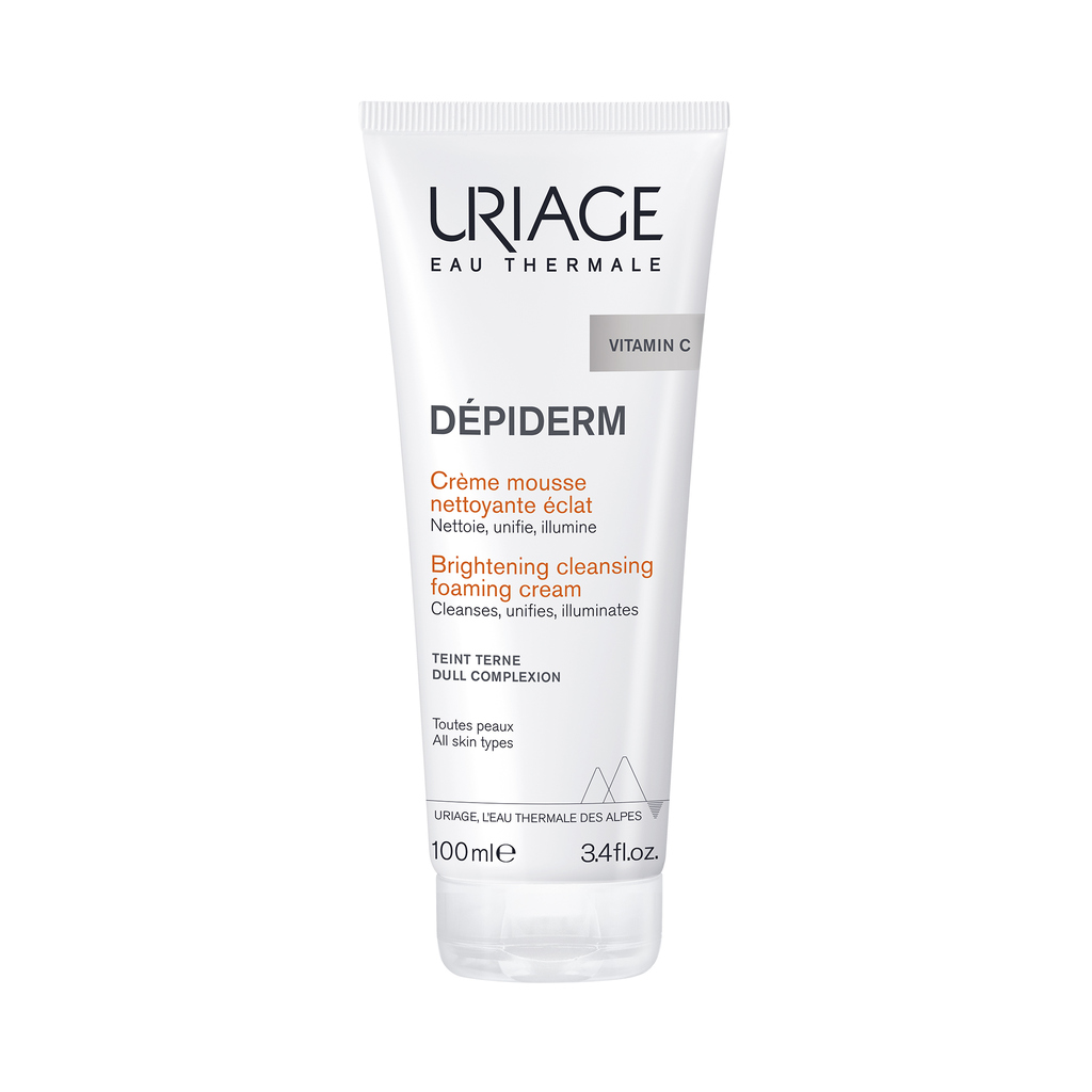 Uriage Dépiderm Brightening Cleansing Foam For Even Skin Tone 100ml