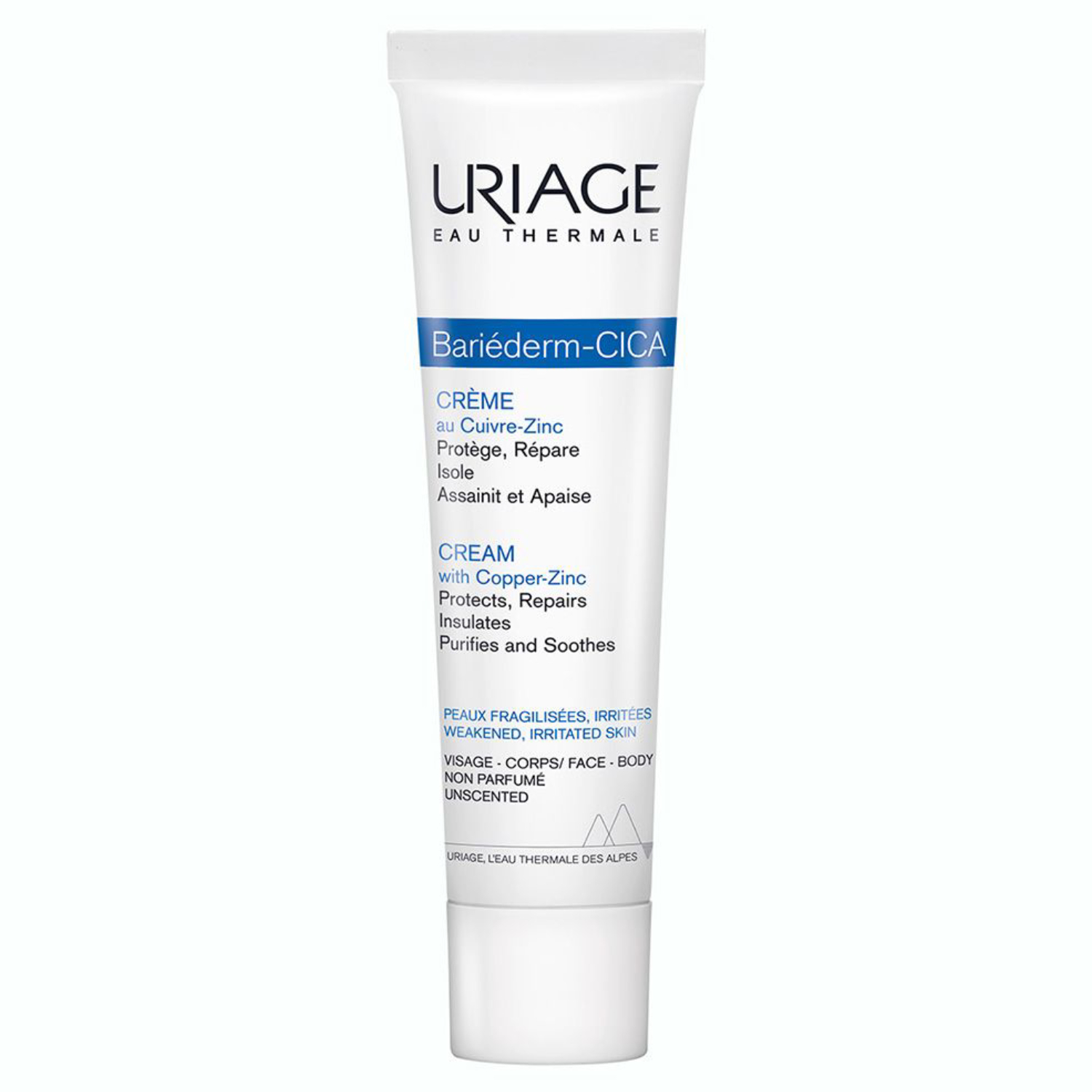 Uriage Bariéderm Cica Cream With Cu-zn For Skin Repair & Protection 100ml