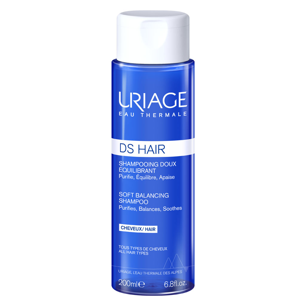 Uriage Ds Hair Soft Balancing Shampoo For Scalp Care 200ml