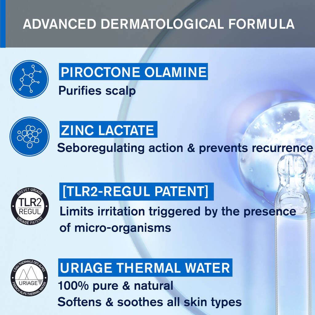 Uriage Ds Hair Anti-dandruff Shampoo For Flake Control 200ml