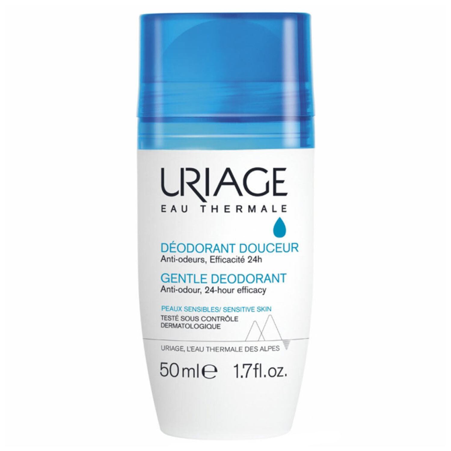 Uriage Gentle Deodorant Roll-on For Sensitive Skin 50ml