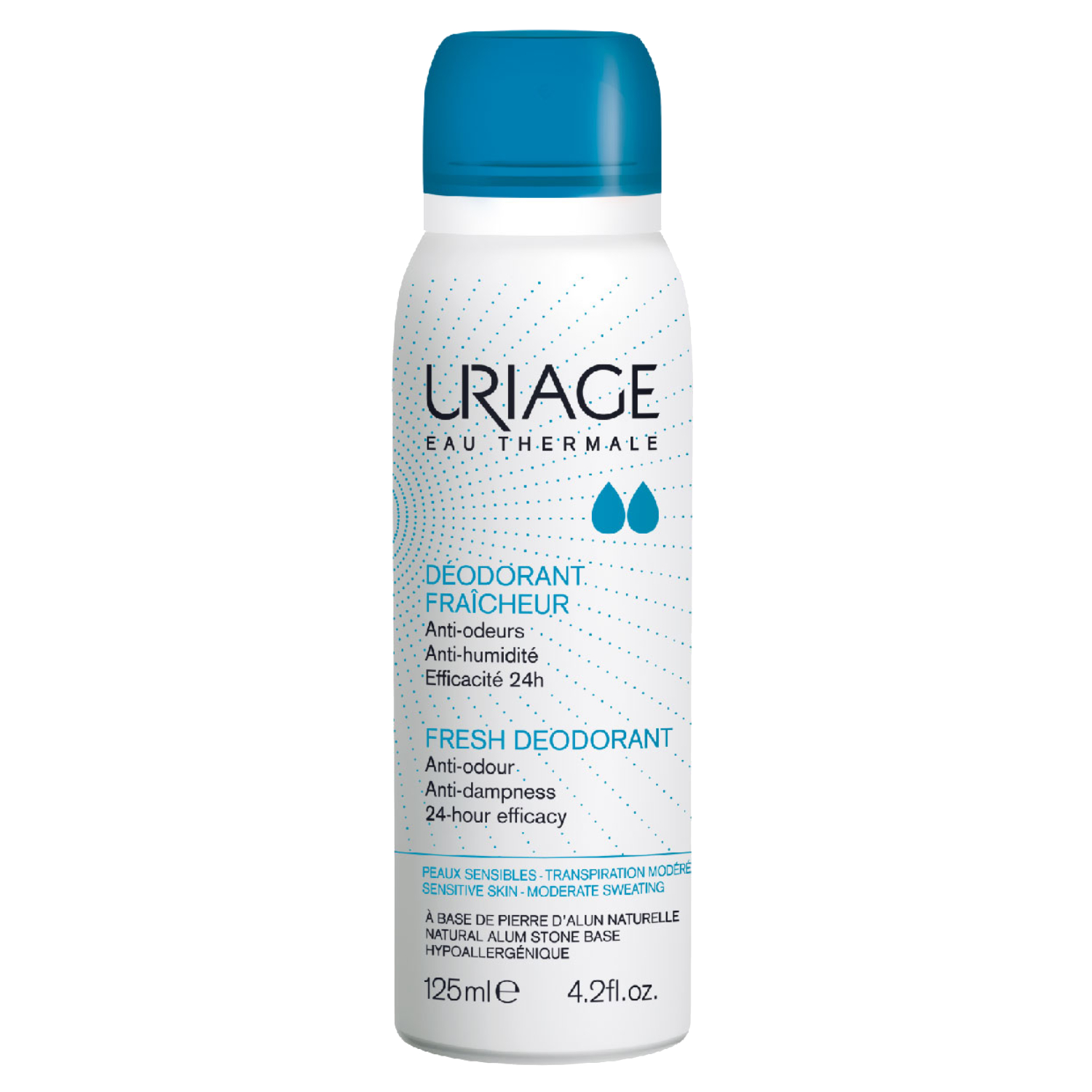 Uriage Fresh Deodorant Spray For All-day Freshness 125ml