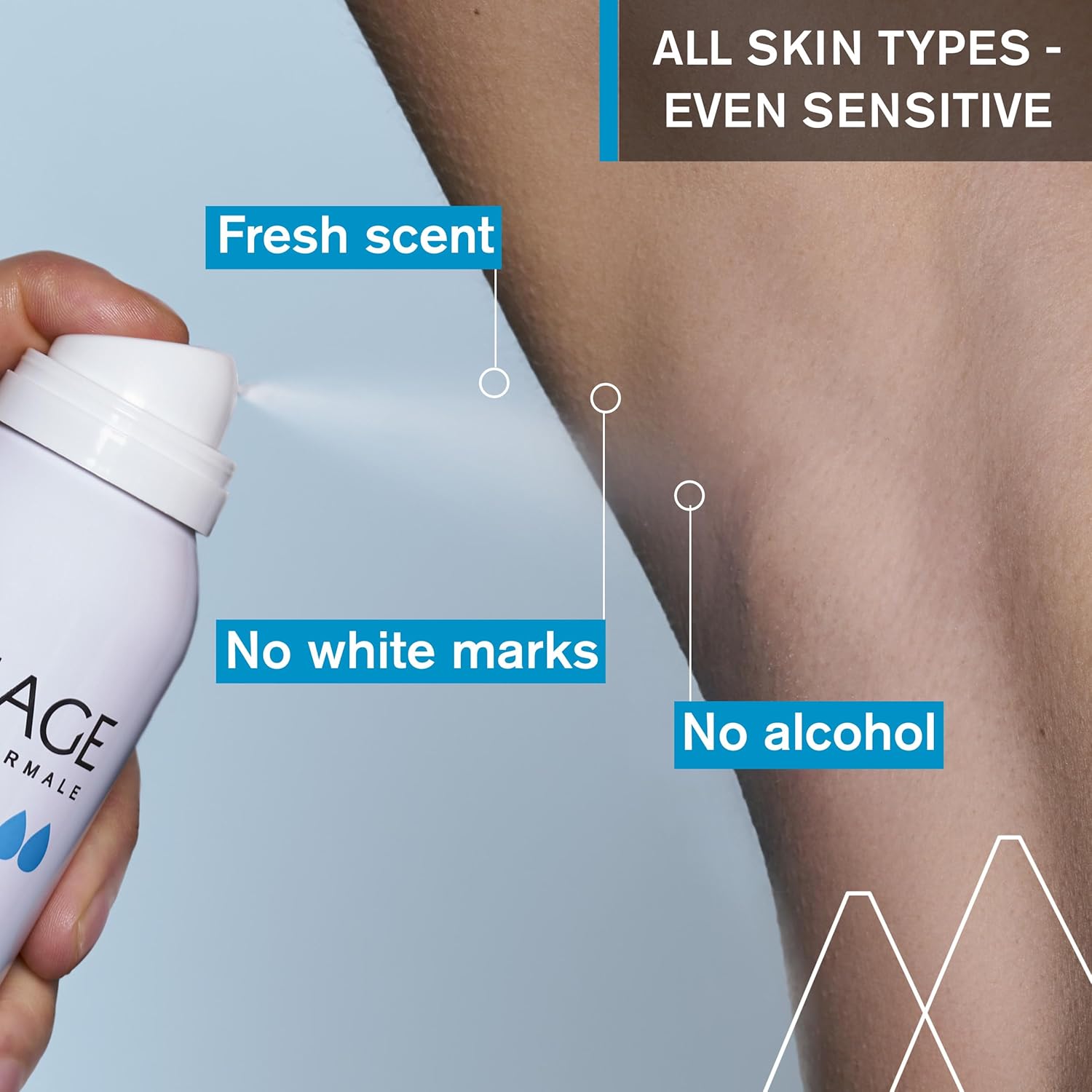 Uriage Fresh Deodorant Spray For All-day Freshness 125ml