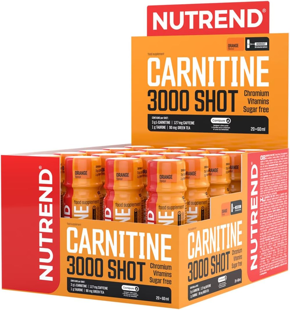 Nutrend Carnitine 3000 Shot 60 Ml (sugar Free)