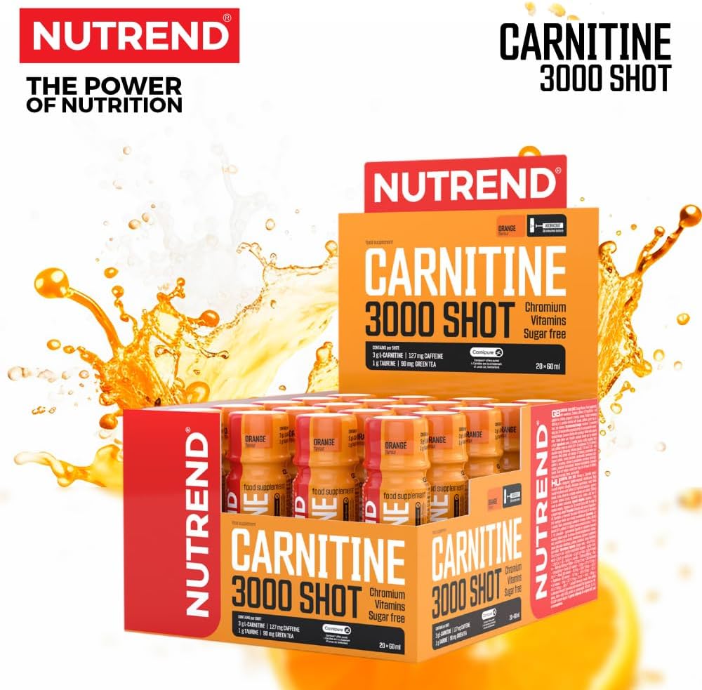 Nutrend Carnitine 3000 Shot 60 Ml (sugar Free)