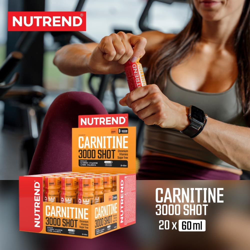Nutrend Carnitine 3000 Shot 60 Ml (sugar Free)