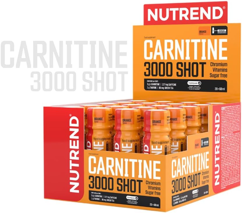 Nutrend Carnitine 3000 Shot 60 Ml (sugar Free)