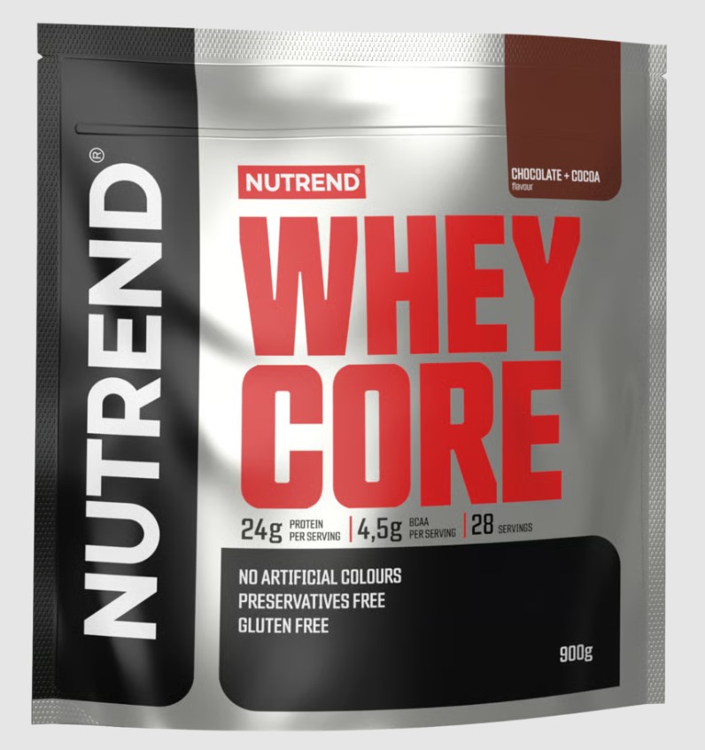 NUTREND 100% WHEY PROTEIN CHOCOLATE+COCOA(GLUTEN FREE) 900G