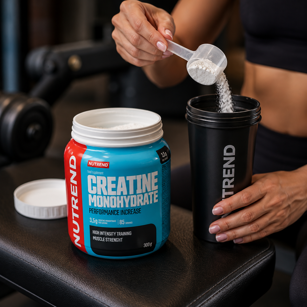 Creatine Monohydrate 300g Strength & Performance Supplement NUTREND