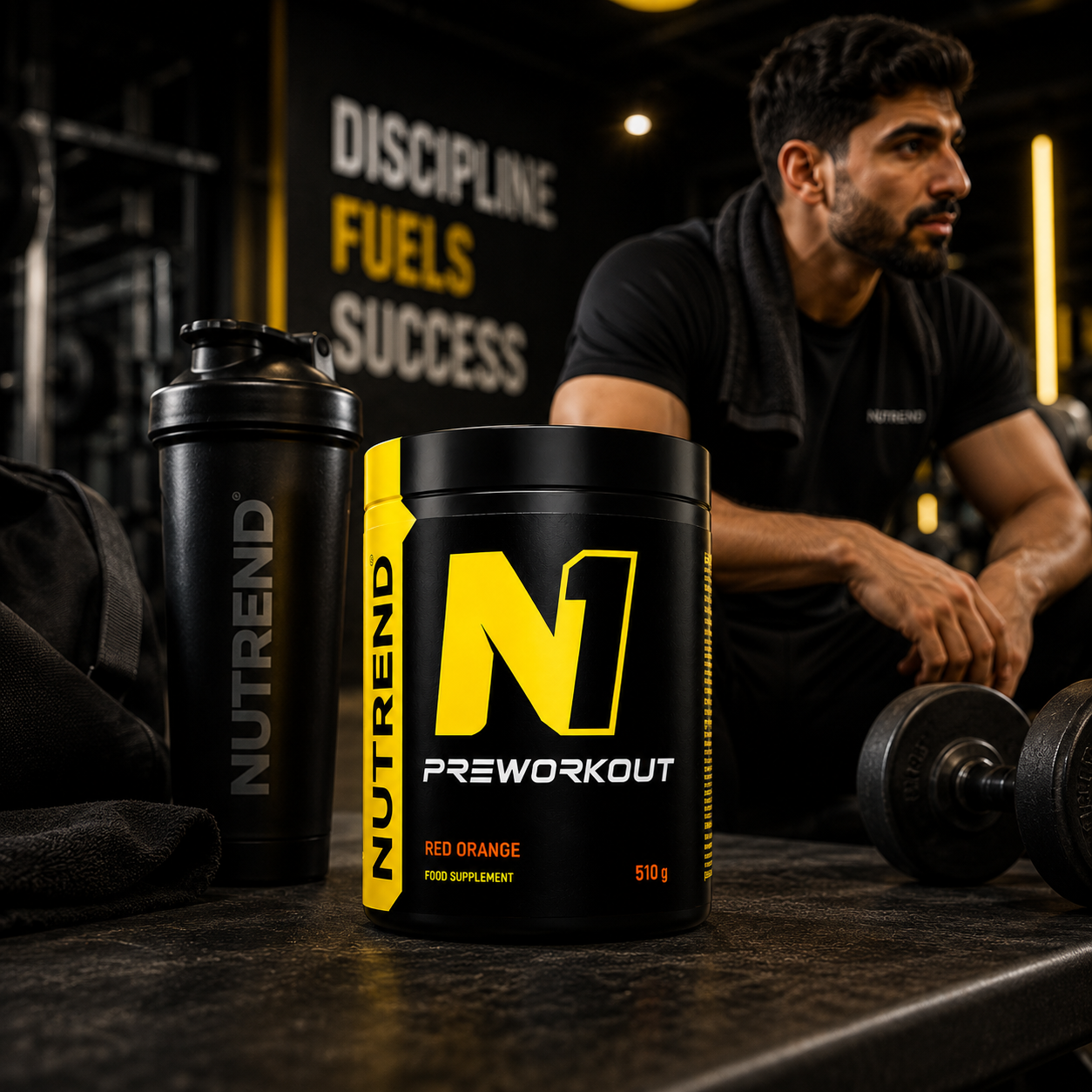 N1 Pre Workout Red Orange 510g High Energy Pre Workout NUTREND