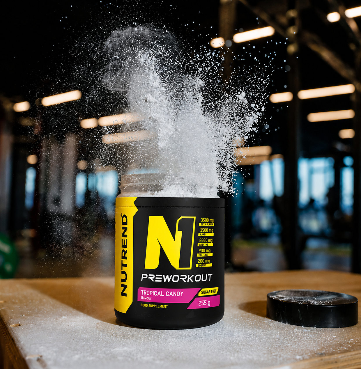 N1 Pre Workout Tropical Candy 255g High Energy Pre Workout NUTREND