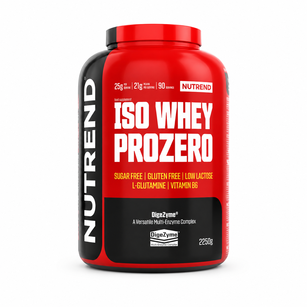 ISO Whey ProZero Cookies Cream 2250g Whey Protein Isolate NUTREND