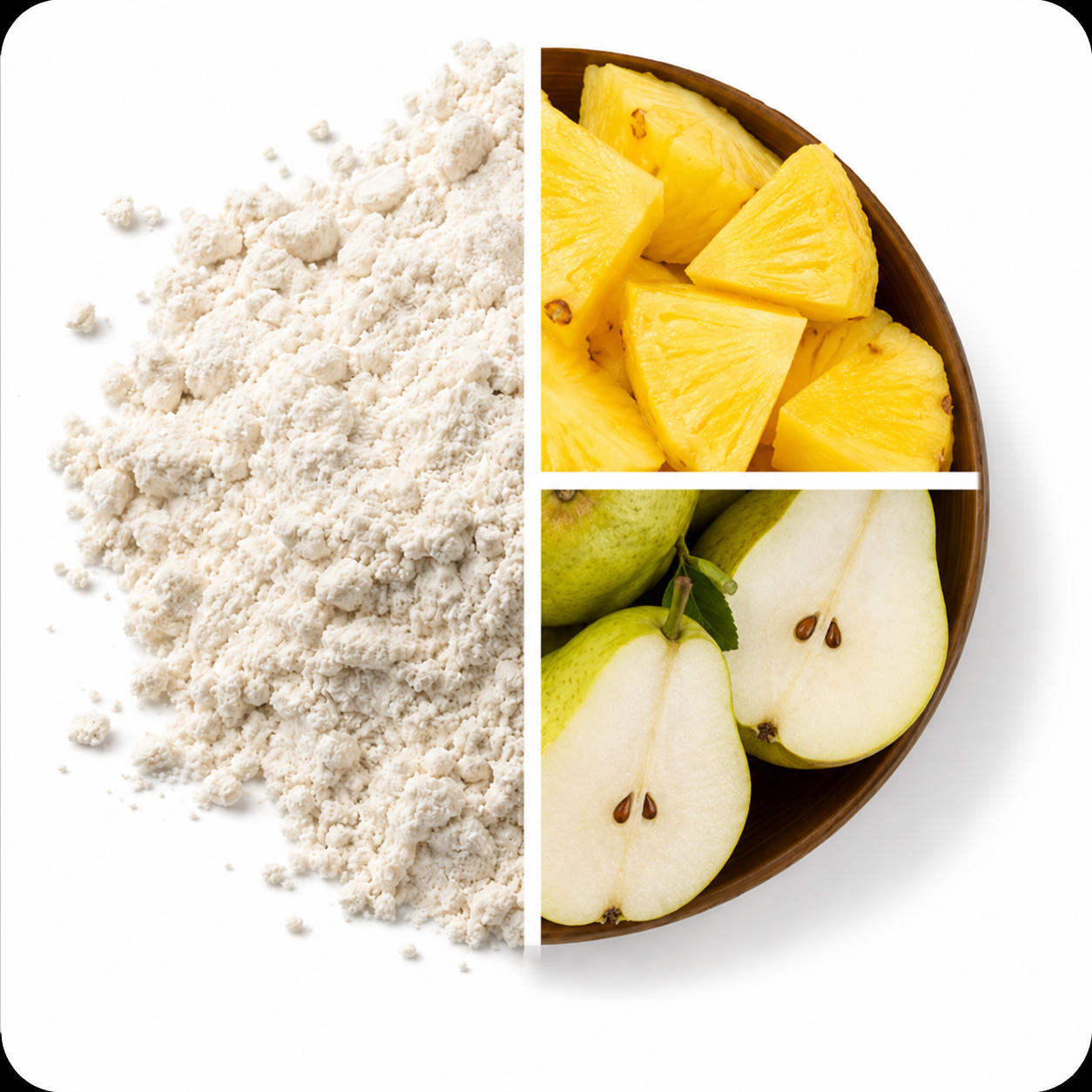 EAA Mega Strong Powder Pineapple + Pear 300g Essential Amino Acid Powder NUTREND