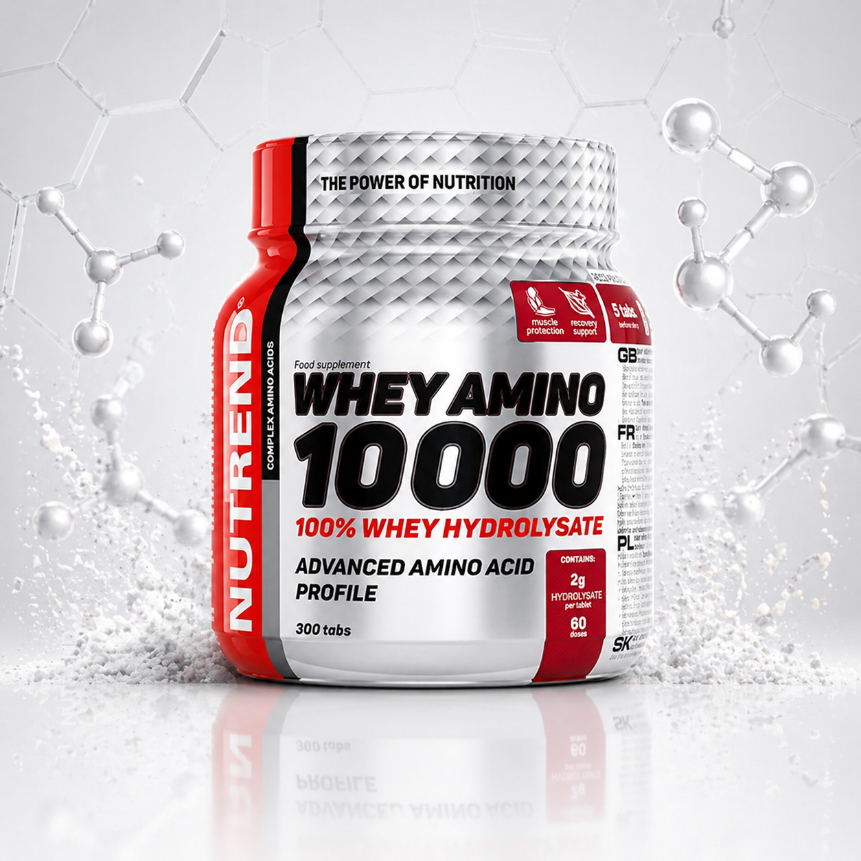Whey Amino 10000 300 Tabs Amino Acid Supplement NUTREND