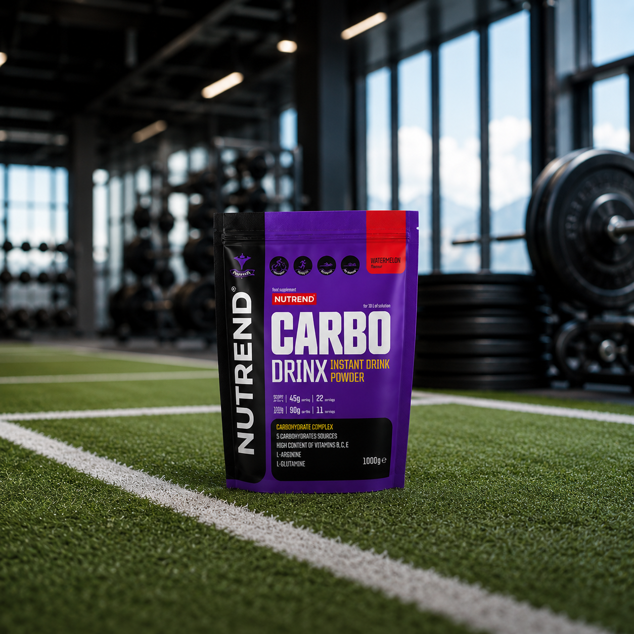 Carbodrinx Instant Drink Powder Watermelon 1000g Hydration & Electrolyte Drink NUTREND