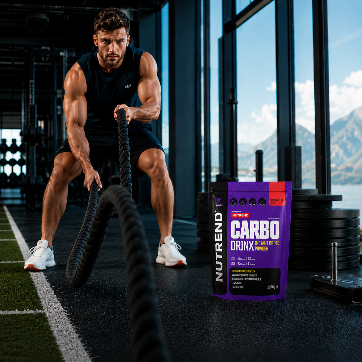 Carbodrinx Instant Drink Powder Watermelon 1000g Hydration & Electrolyte Drink NUTREND