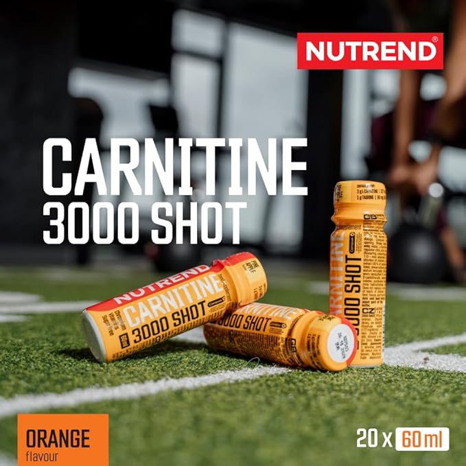 Nutrend Carnitine 3000 Shot Orange 60ml - Pack Of 20