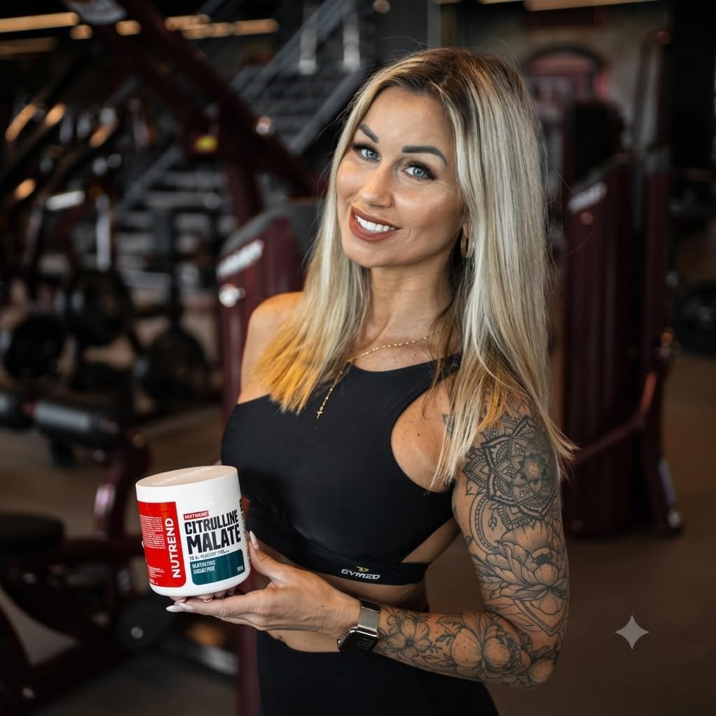 Nutrend Citrulline Malate 2:1 Unflavoured 300g – 3g Per Serving For Muscle Pump & Workout Performance