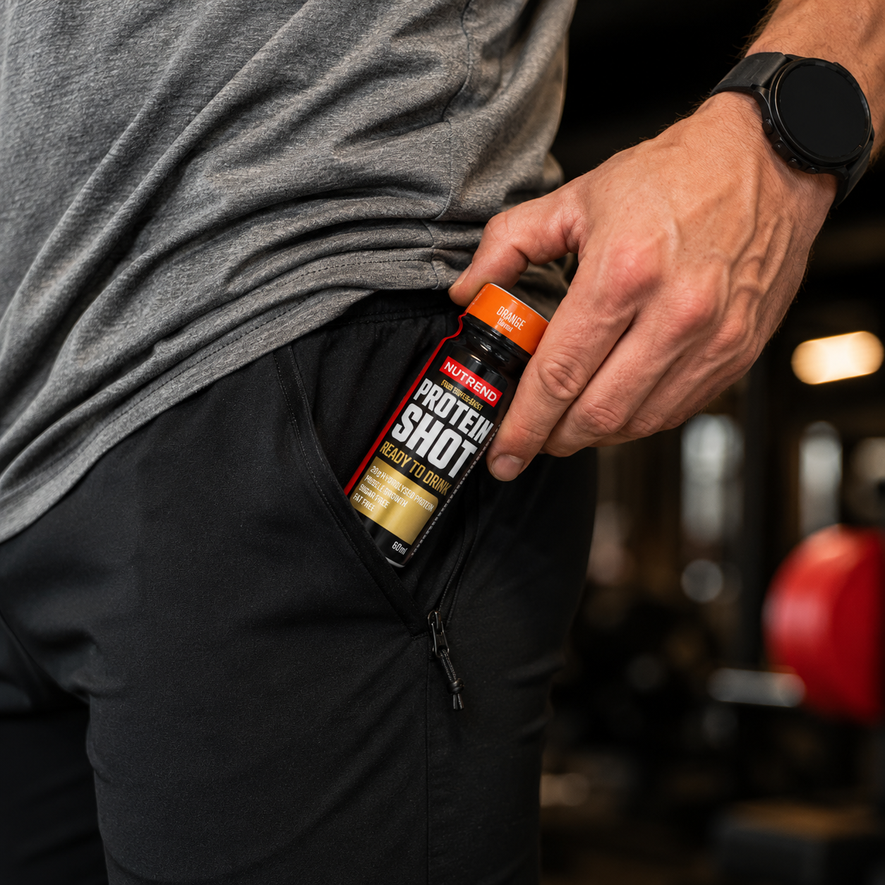 Hydrolysed Protein Shot Orange Flavour 60ml High Protein Recovery Shot NUTREND