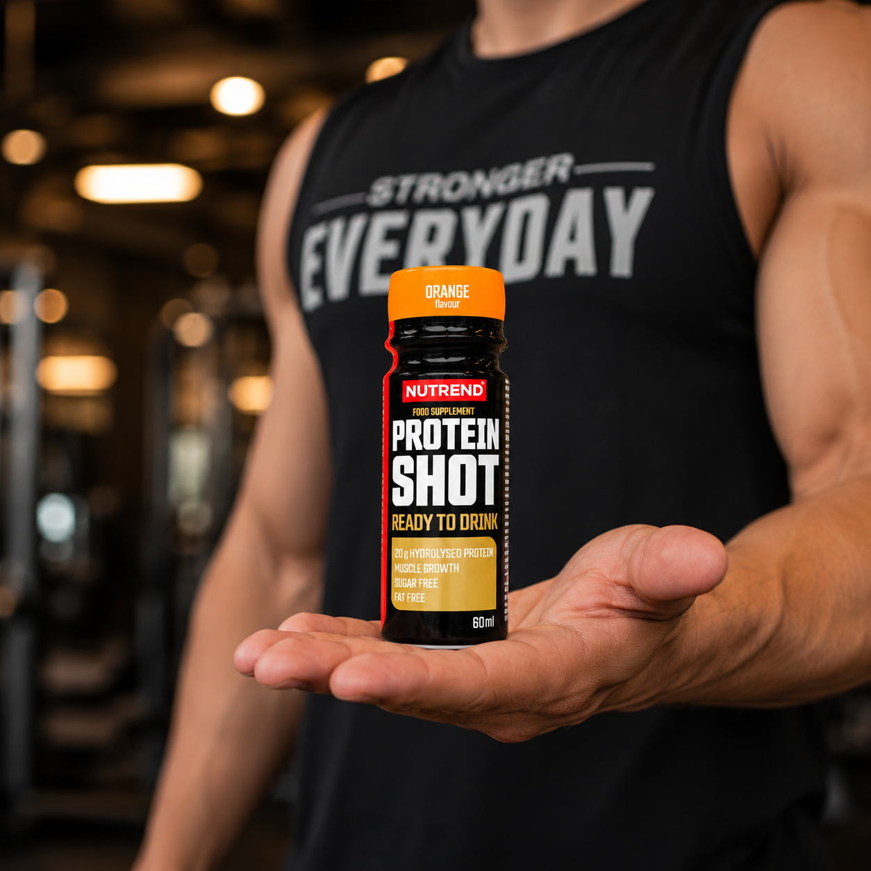 Hydrolysed Protein Shot Orange Flavour 60ml High Protein Recovery Shot NUTREND