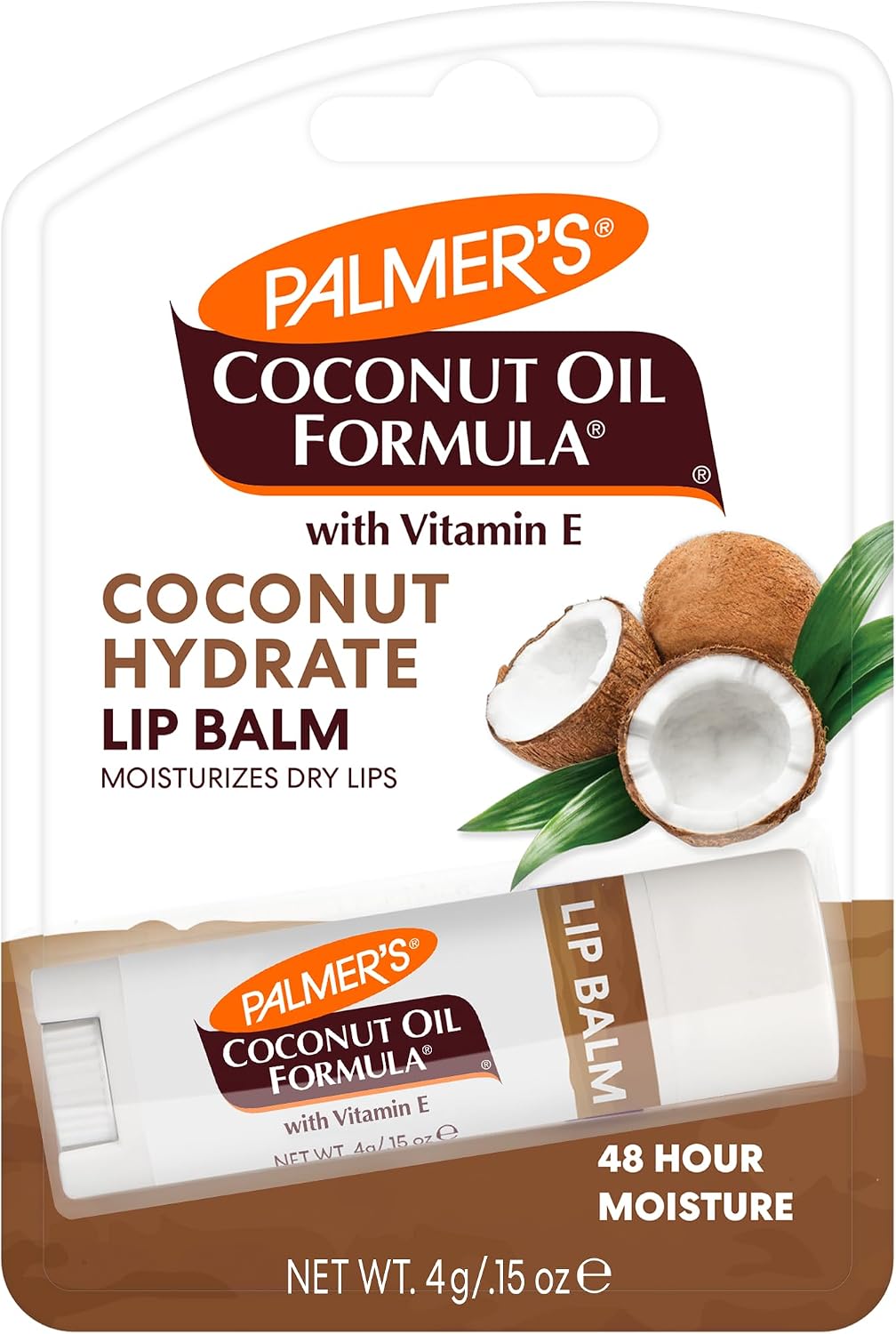 Palmer's Coconut Oil Formula Lip Balm 4g – Moisturising Care For Dry & Chapped Lips