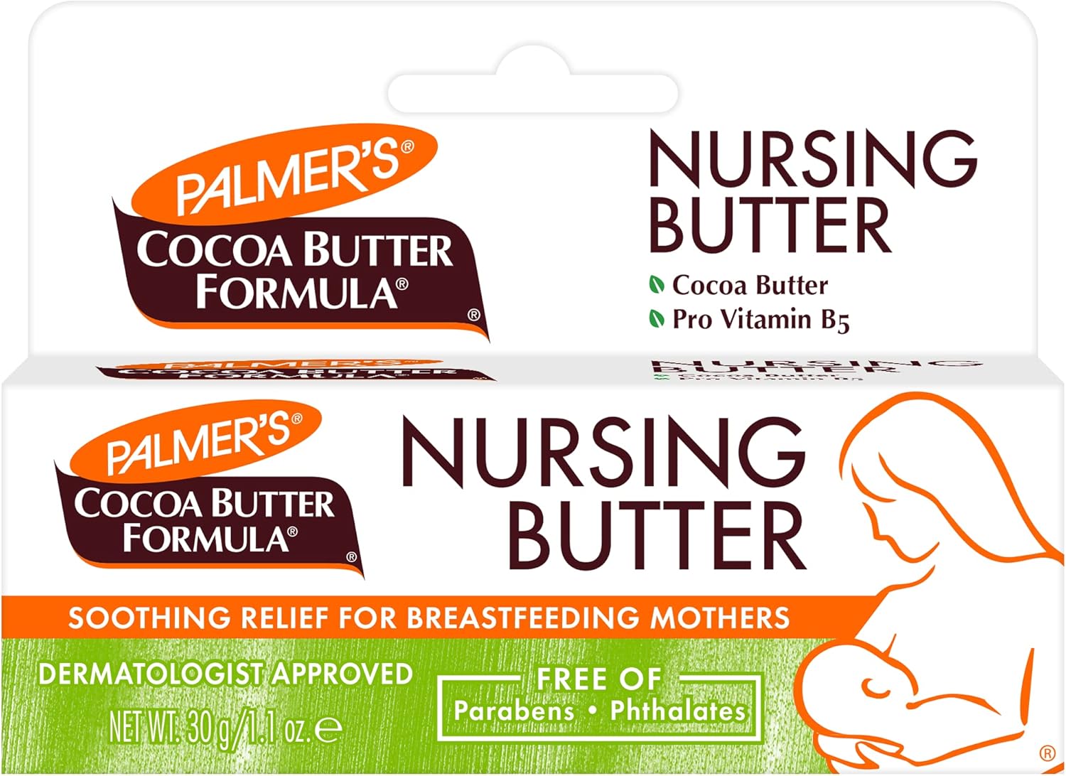 Palmer's Cocoa Butter Formula Nursing Butter For Sore Nipples 30g