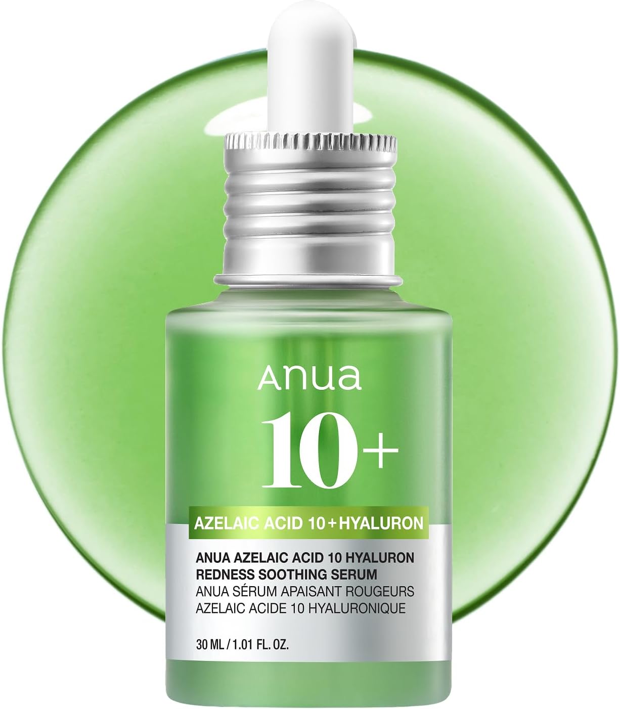 Anua Azelaic Hyaluron Soothing Serum 30ml For Redness Relief, Hydration & Skin Brightening