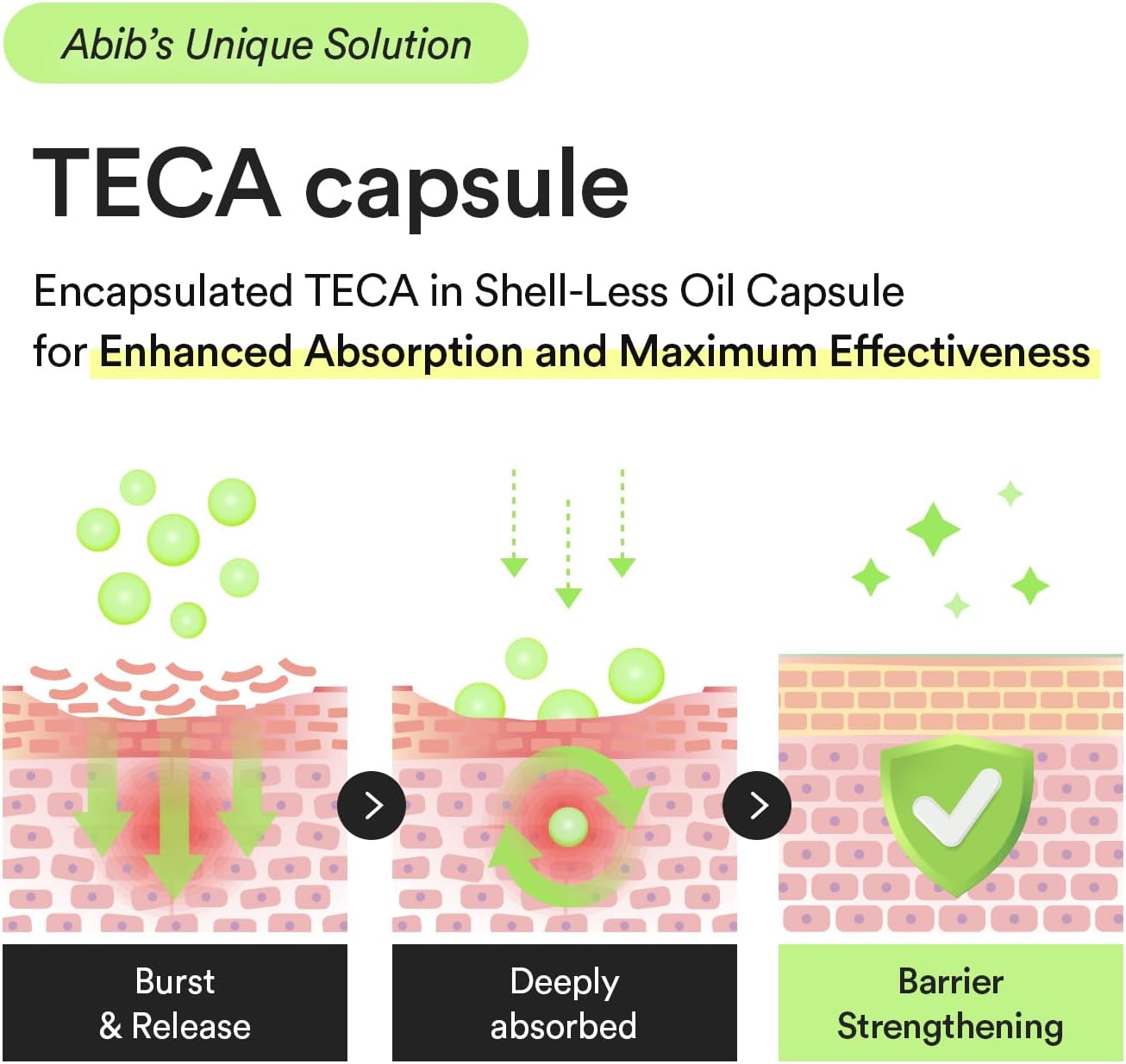 Abib Heartleaf Teca Capsule Serum Calming Drop 50ml For Soothing, Hydration & Skin Barrier Repair