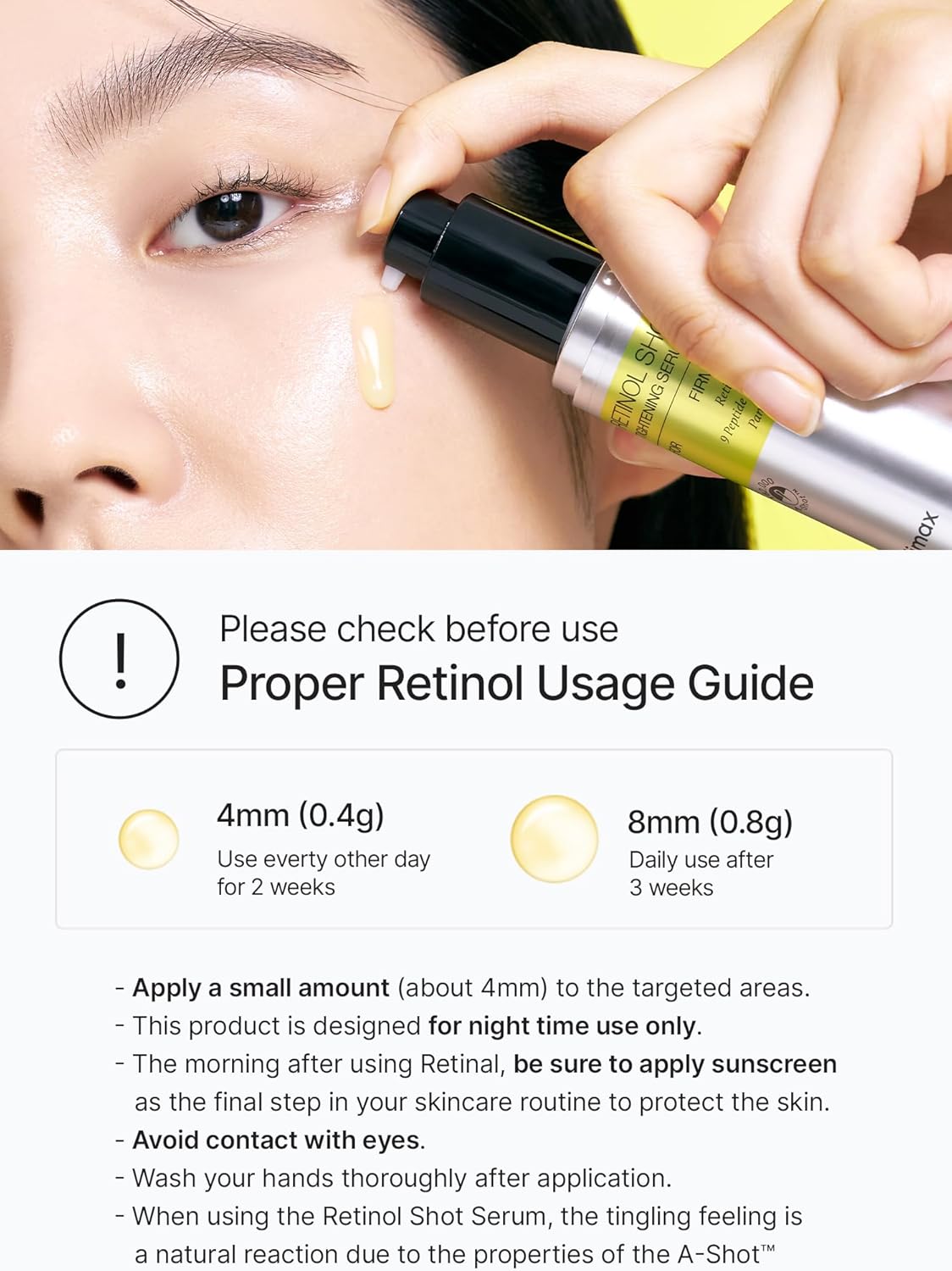 Celimax Vita-a Retinal Shot Tightening Serum 30ml For Anti-aging, Firming & Wrinkle Care