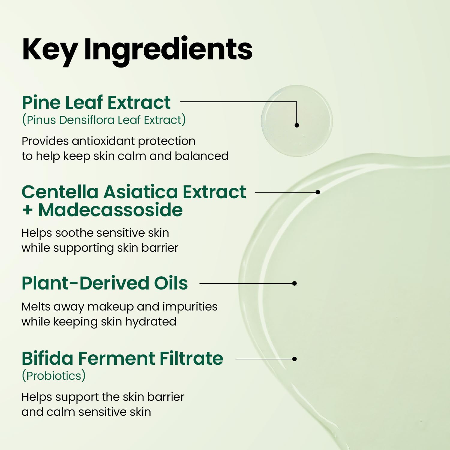 K-secret Seoul 1988 Cleansing Oil Pine Cica 1% + Probiotics 200ml For Makeup Removal, Deep Cleansing & Skin Barrier Care