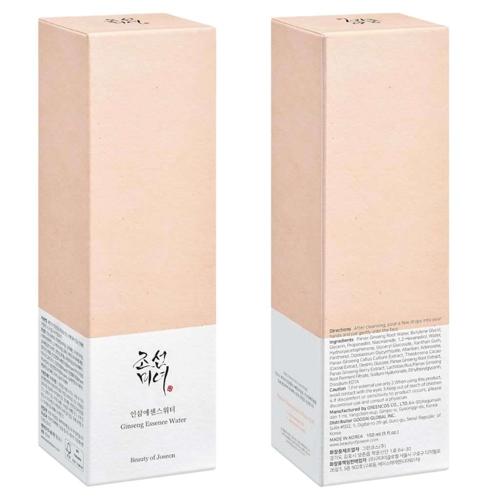 Beauty Of Joseon Ginseng Essence Water 150ml For Hydration, Brightening & Skin Revitalization