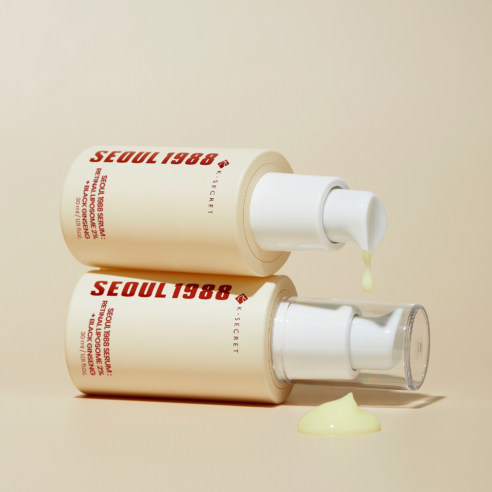 K-secret Seoul 1988 Retinal Lipo Serum 2% + Black Ginseng 30ml For Anti-aging, Firming & Wrinkle Care