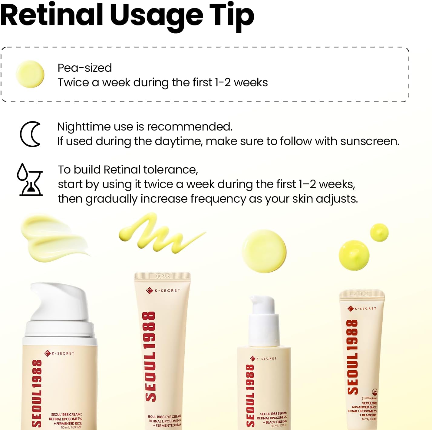 K-secret Seoul 1988 Retinal Lipo Serum 2% + Black Ginseng 30ml For Anti-aging, Firming & Wrinkle Care
