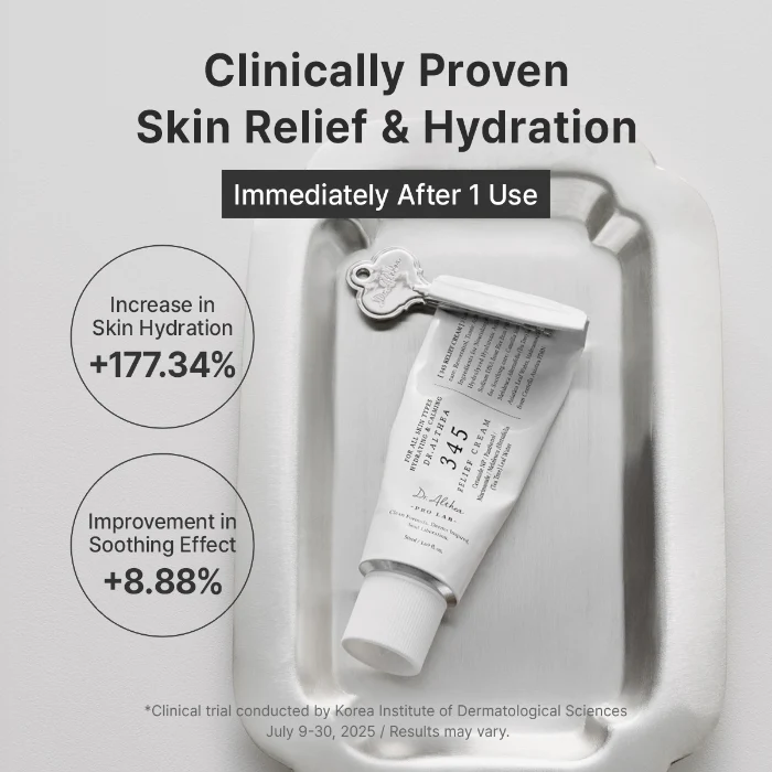 Dr. Althea 345 Relief Cream 50ml For Skin Barrier Repair, Soothing & Sensitive Skin Care