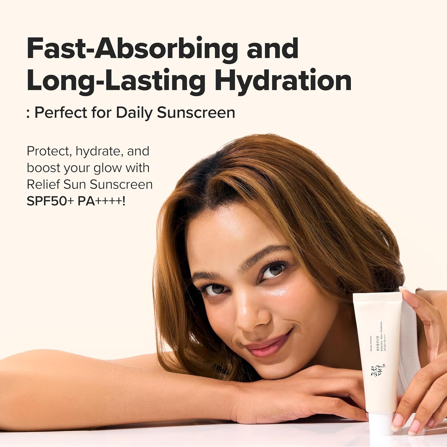 Beauty Of Joseon Relief Sun Spf50+ Pa++++ Rice + Probiotics 50ml For Daily Uv Protection & Hydration