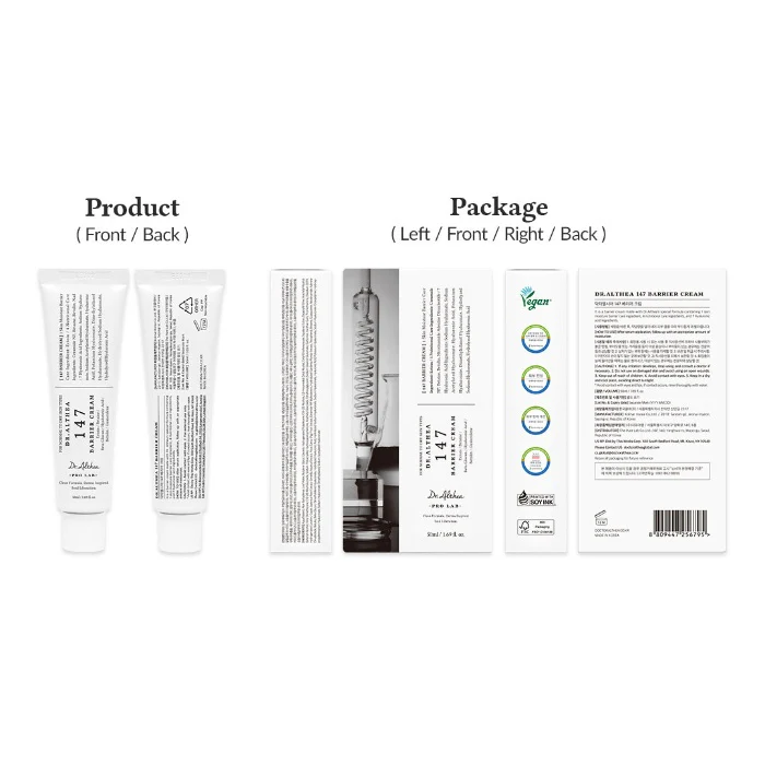 Dr. Althea 147 Barrier Cream 50ml For Skin Barrier Repair, Long-lasting Hydration & Sensitive Skin