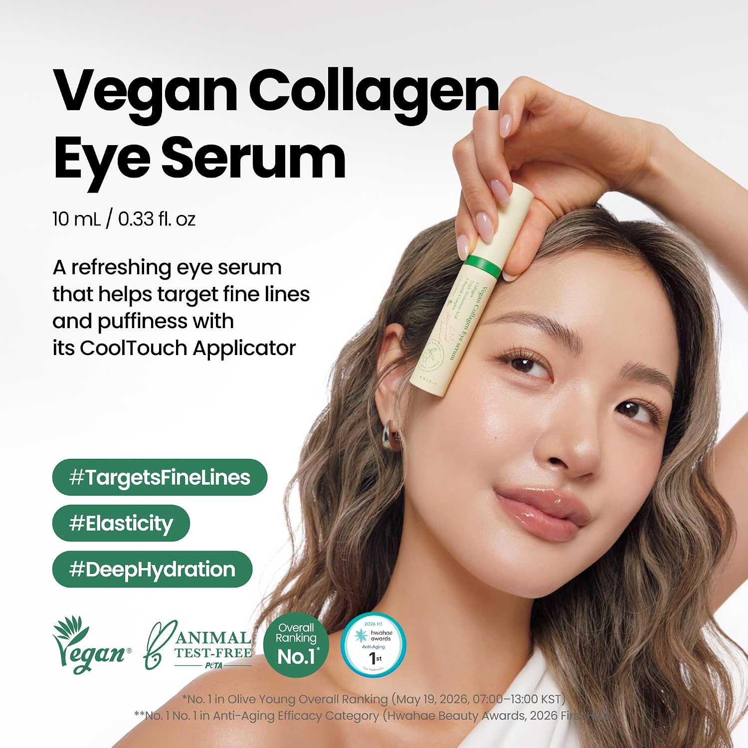 Axis-y Vegan Collagen Eye Serum 10ml For Firming, Hydration & Dark Circle Care