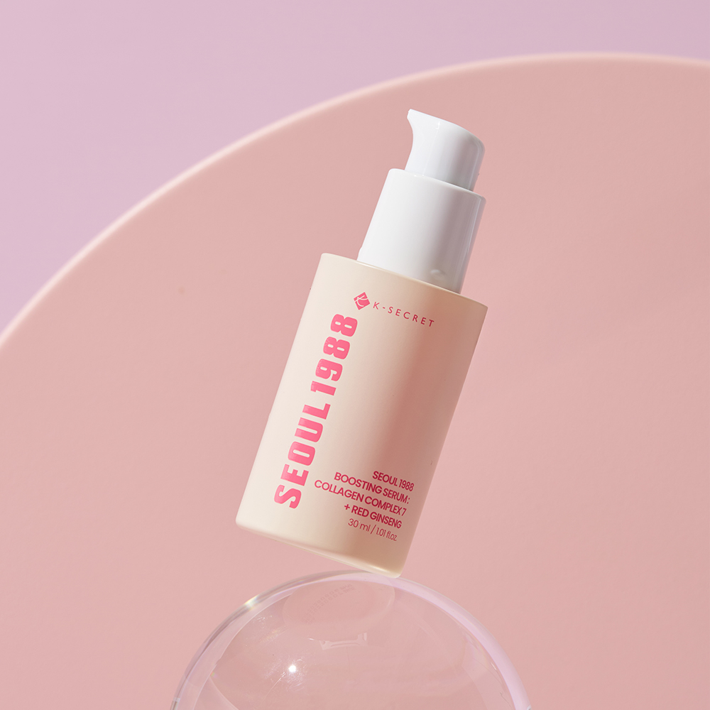 K-secret Seoul 1988 Boosting Serum Collagen Complex 7 + Red Ginseng 30ml For Firming, Elasticity & Skin Renewal