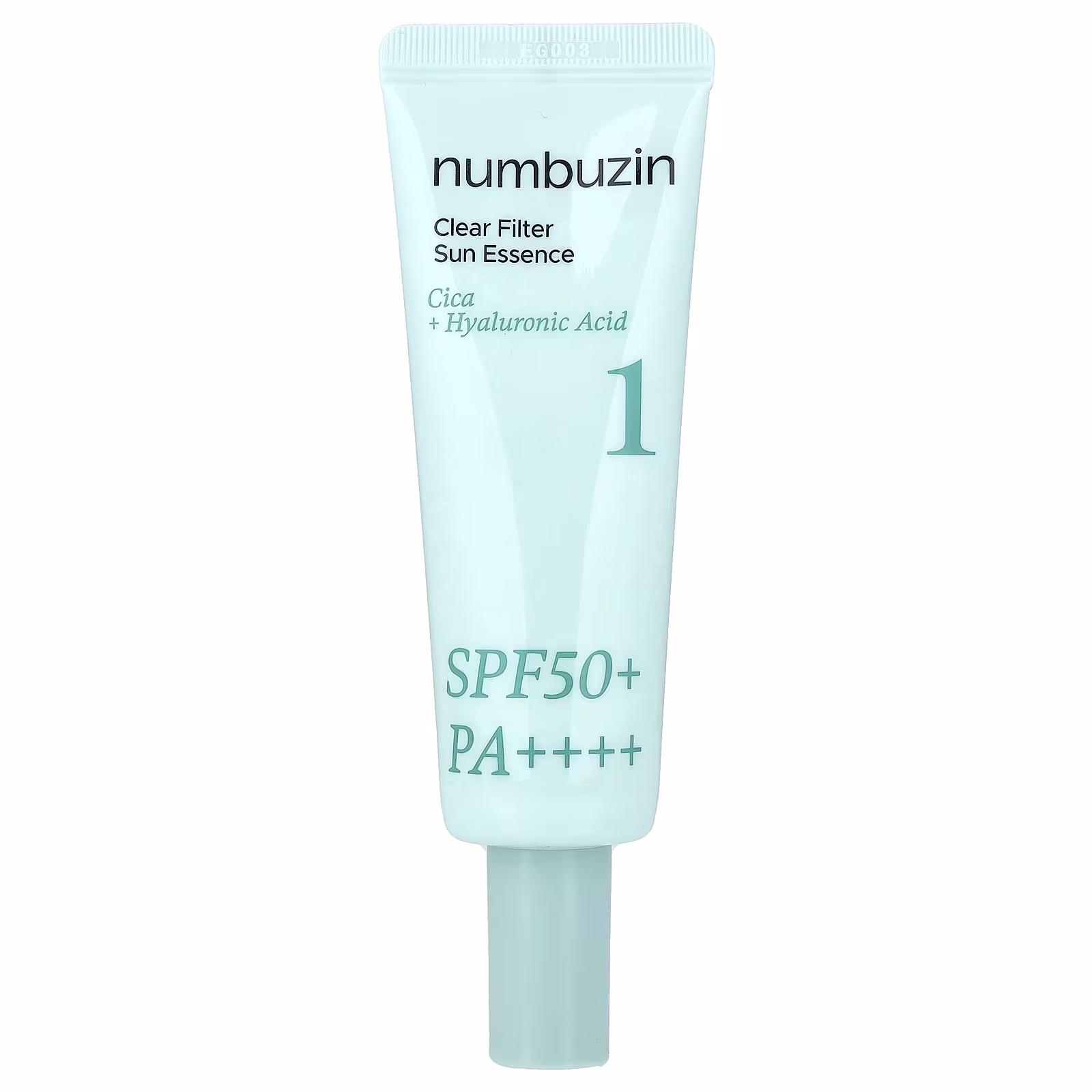 Numbuzin No.1 Clear Filter Sun Essence Spf50+ Pa++++ 50ml For Lightweight Uv Protection & Hydration