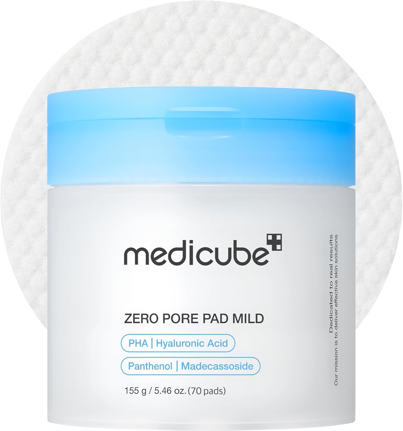 Medicube Zero Pore Pad 2.0 155g For Pore Refining, Gentle Exfoliation & Smoother Skin