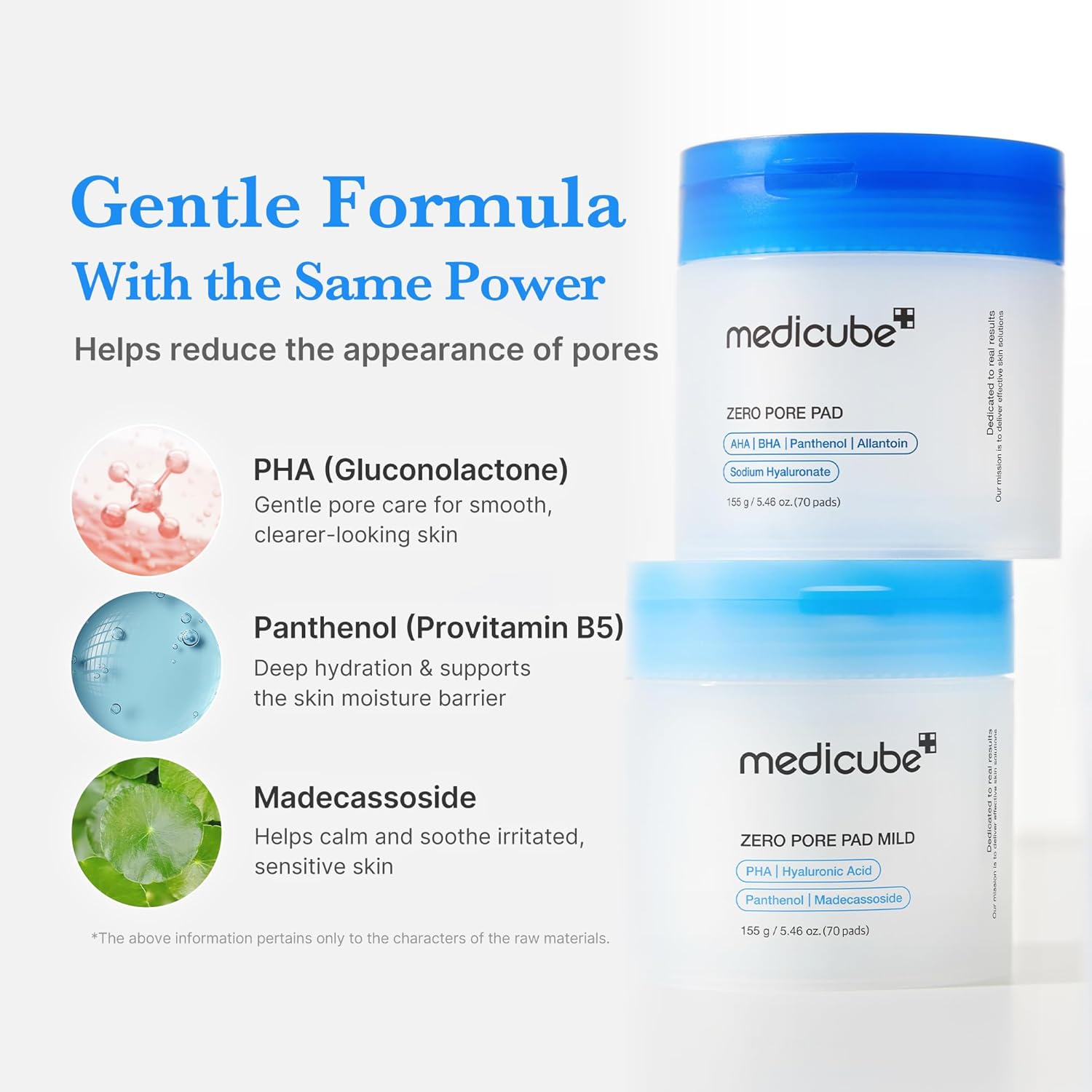 Medicube Zero Pore Pad 2.0 155g For Pore Refining, Gentle Exfoliation & Smoother Skin