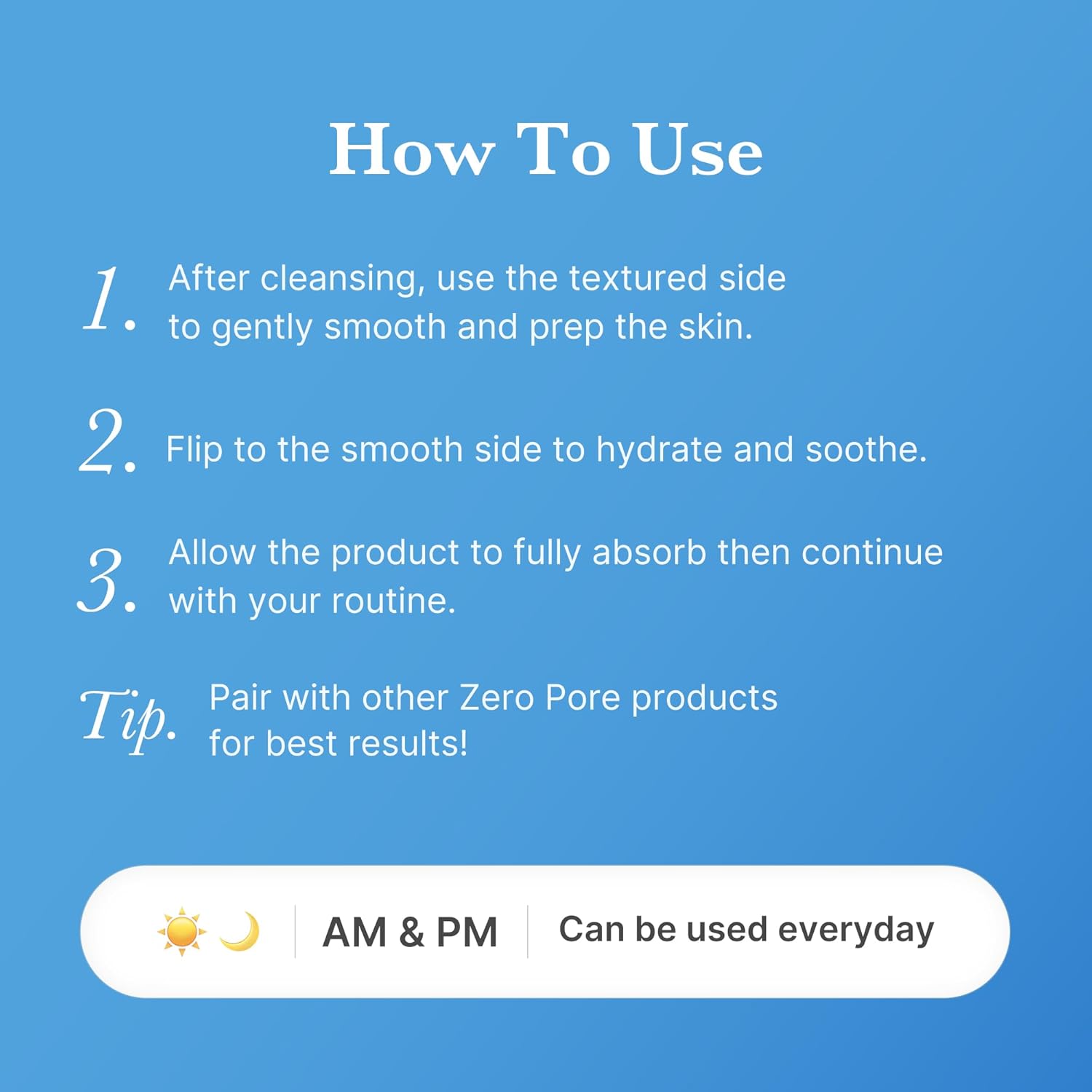 Medicube Zero Pore Pad 2.0 155g For Pore Refining, Gentle Exfoliation & Smoother Skin