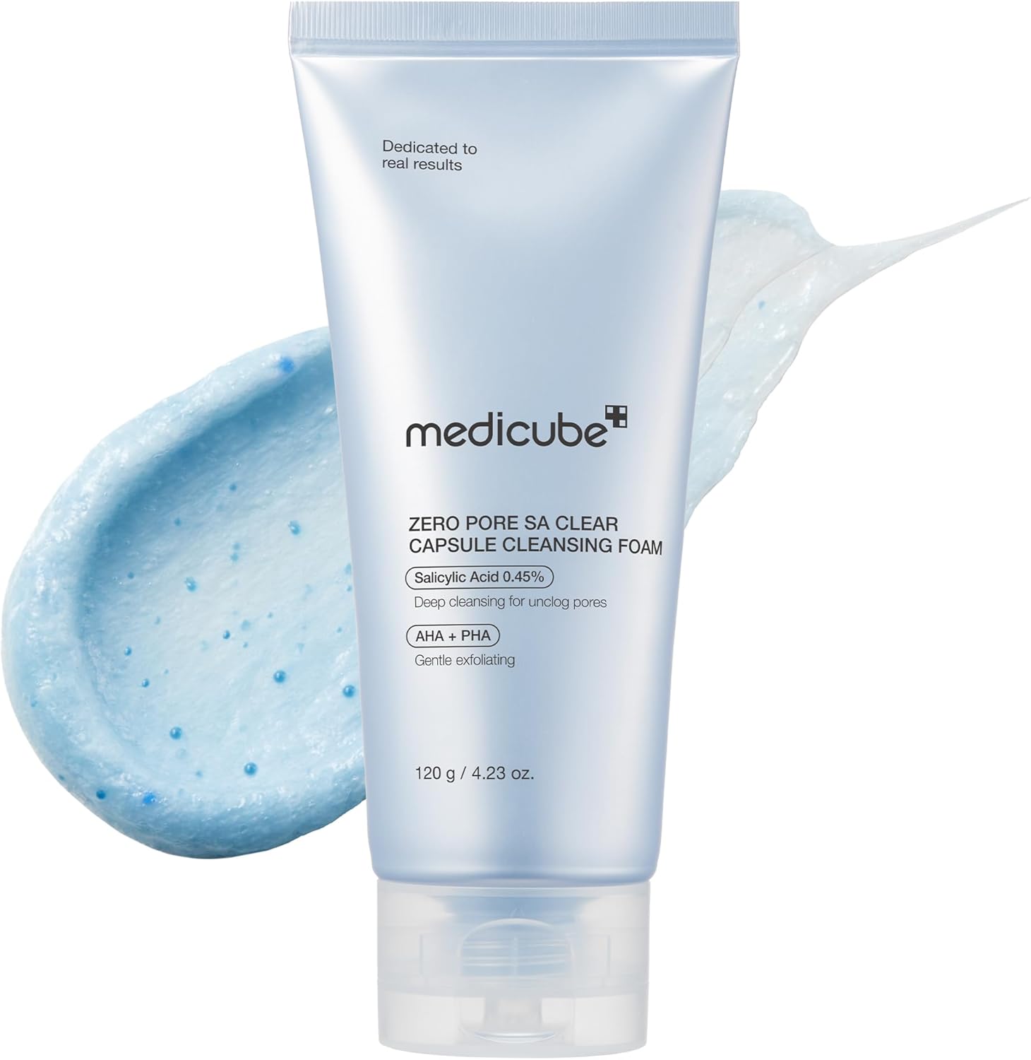 Medicube Zero Pore Sa Clear Capsule Cleansing Foam 120g For Deep Cleansing, Pore Care & Oil Control