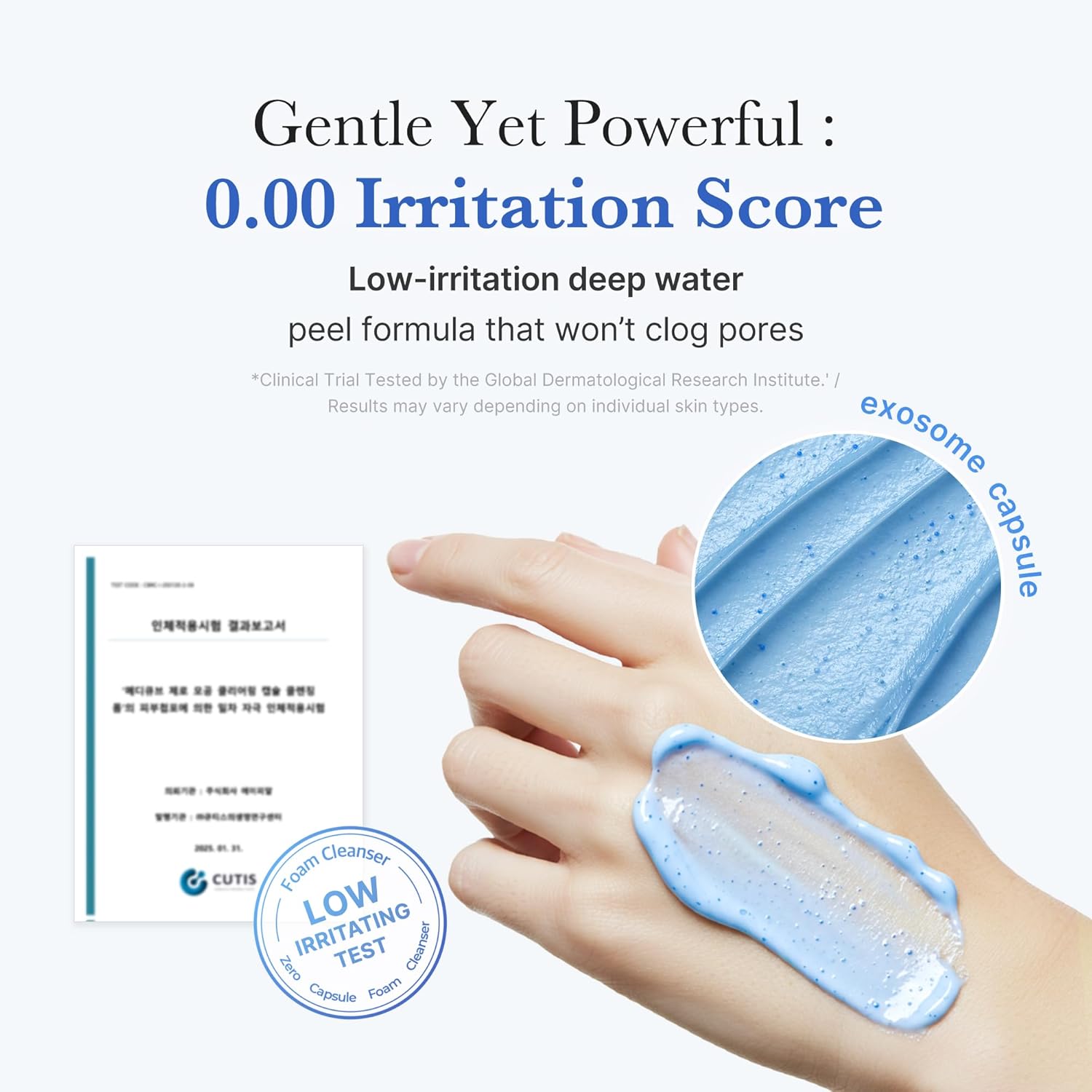 Medicube Zero Pore Sa Clear Capsule Cleansing Foam 120g For Deep Cleansing, Pore Care & Oil Control